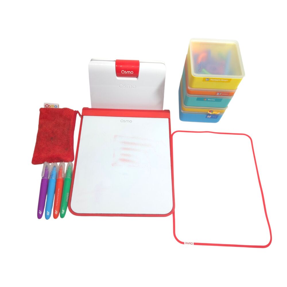 Osmo Genius Little Genius Creative Starter Kit Fire Tablet Base Storage Markers